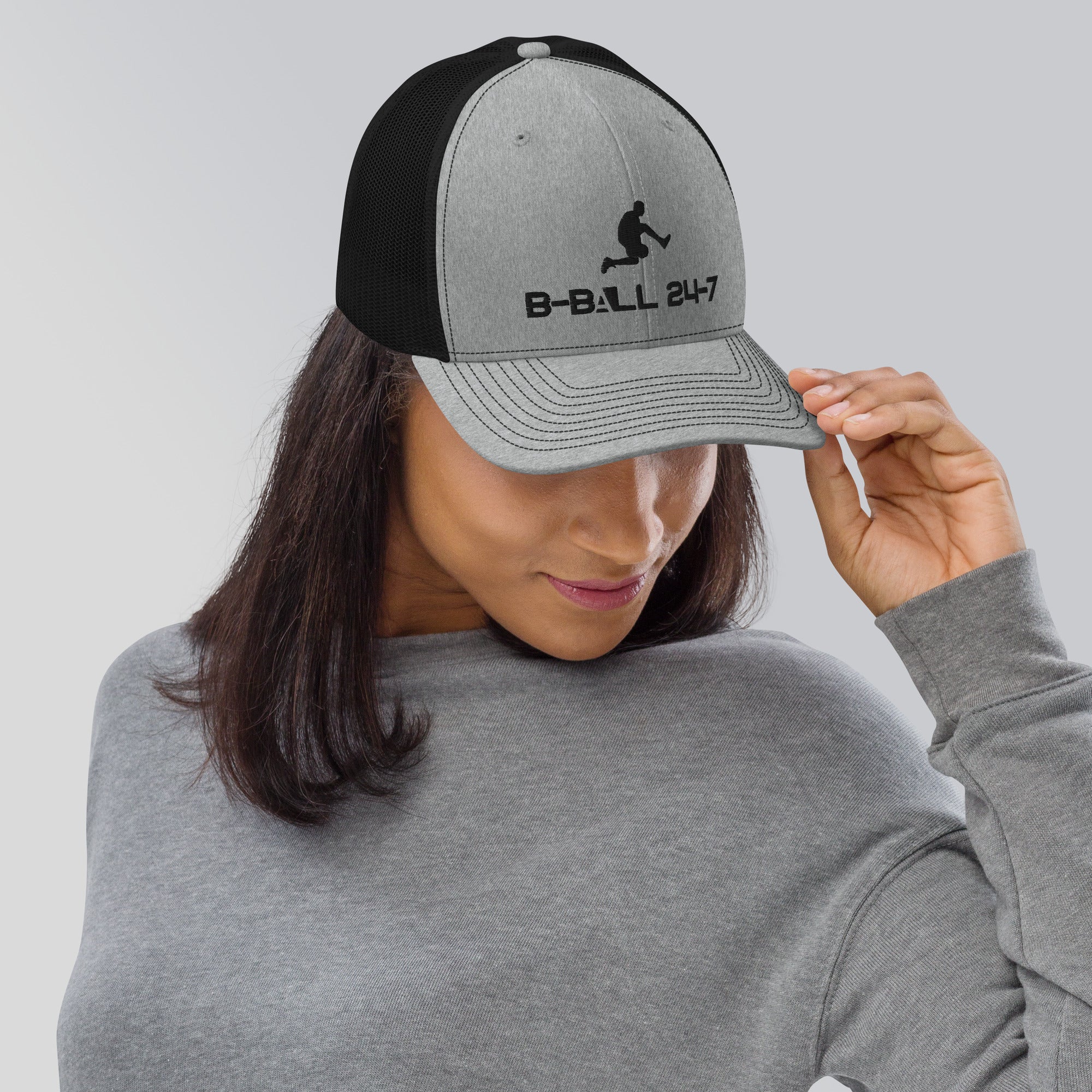 B-Ball 24-7 Legacy Ballin Trucker Hat