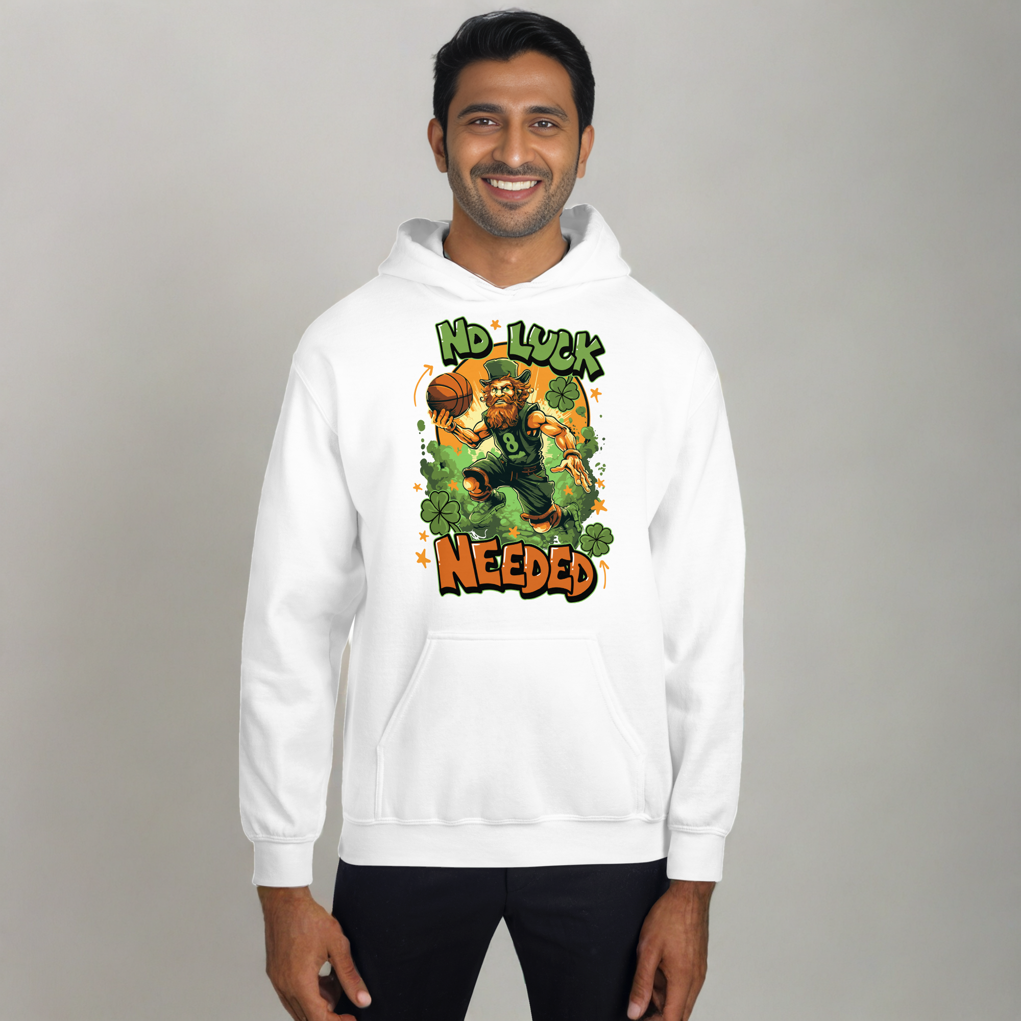 St Patrick's Day Baller Unisex Hoodie