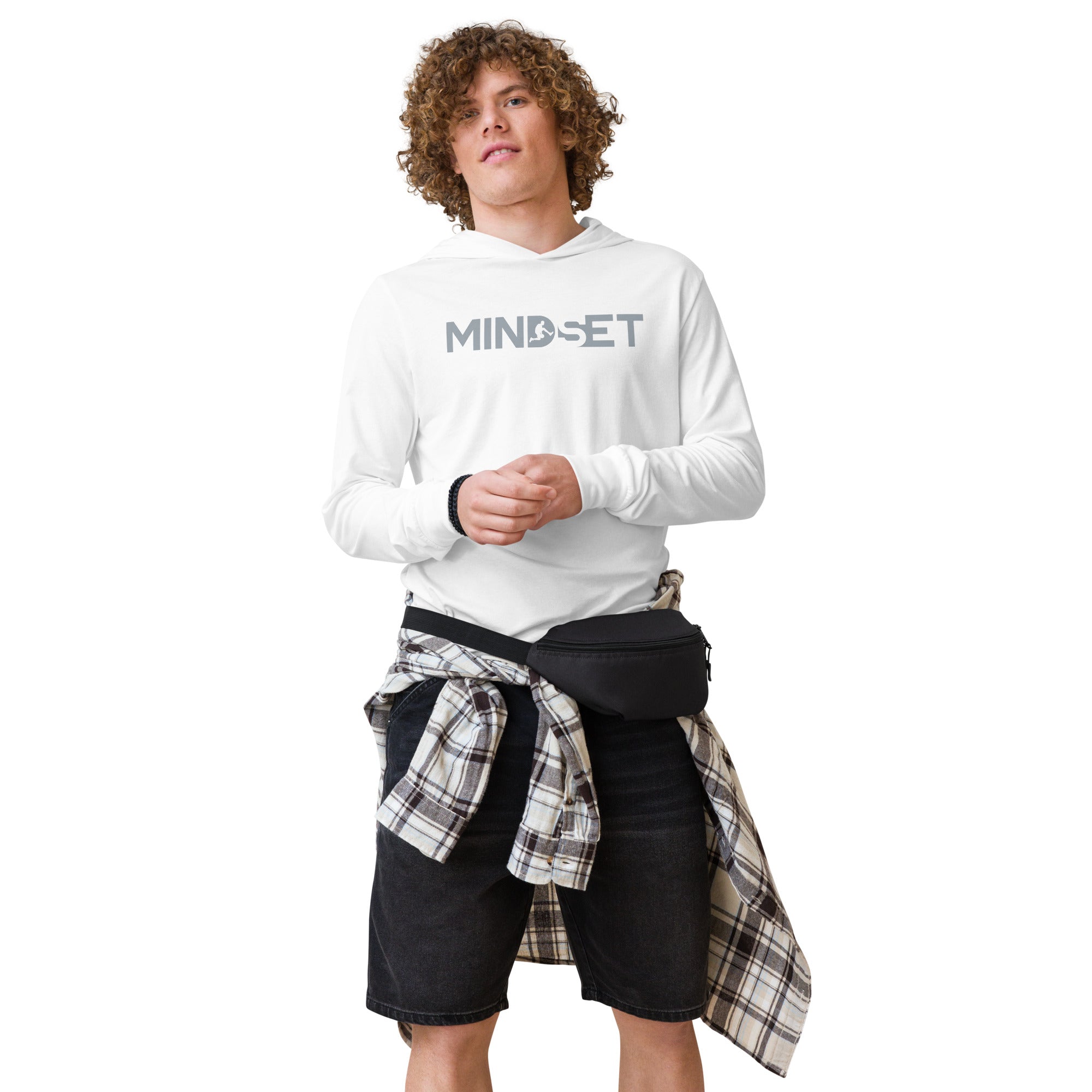 Mindset Unisex Hooded Long-Sleeve Tee