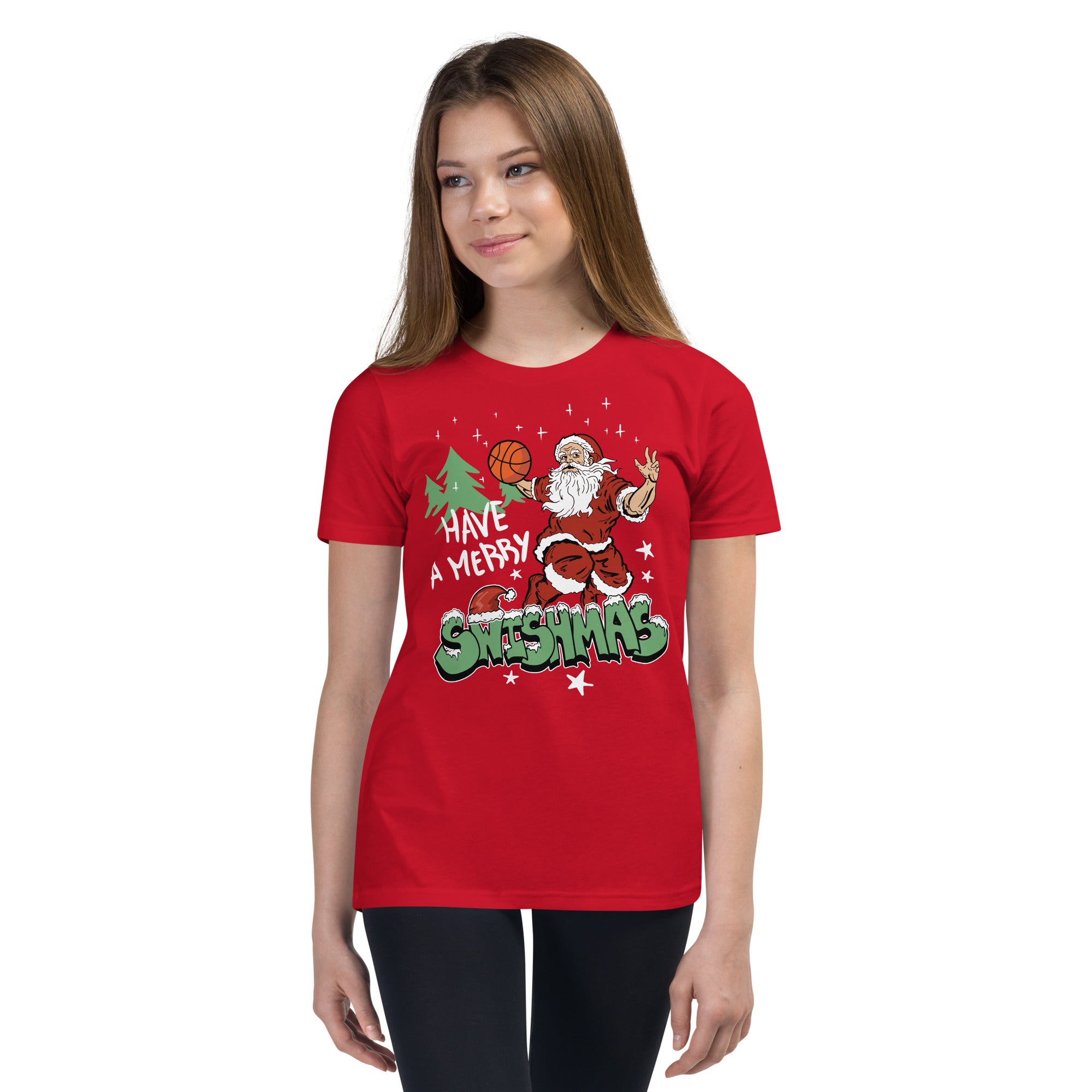 Youth Christmas Unisex Short Sleeve Tee